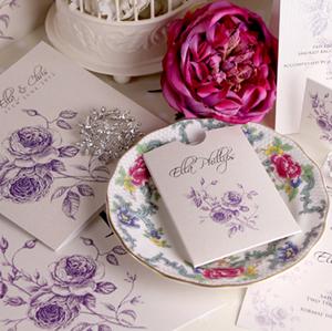 Stunning handmade wedding stationery from The Handcrafted Card Company